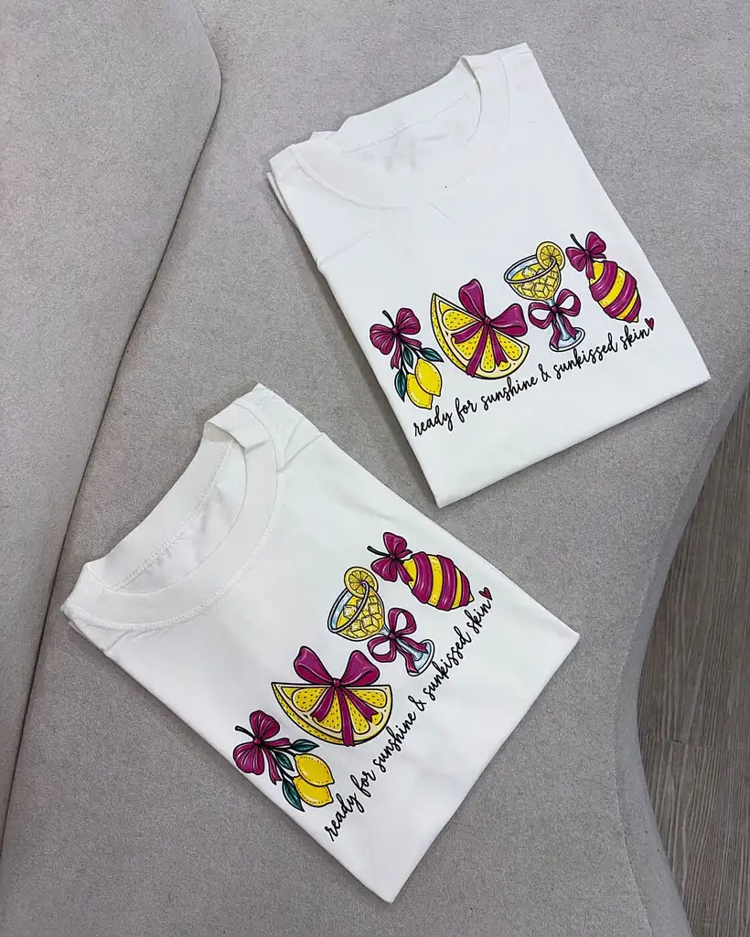 Camiseta Estampada Citrus