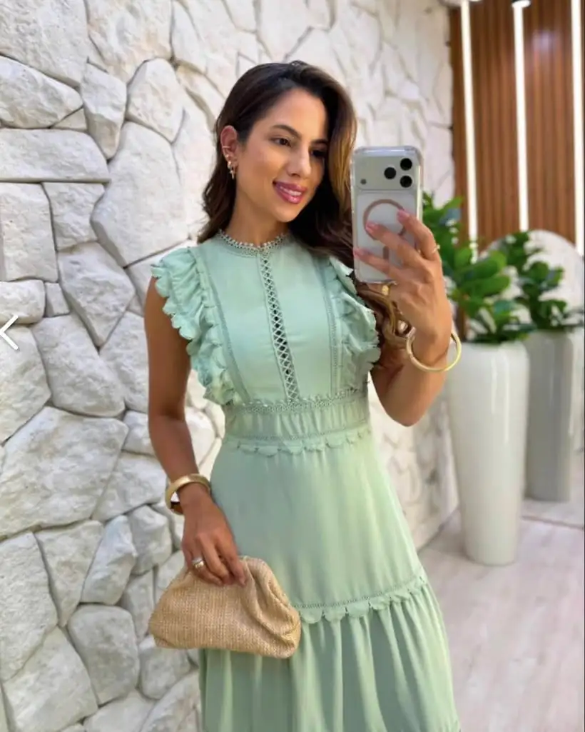 Vestido Longo Verde